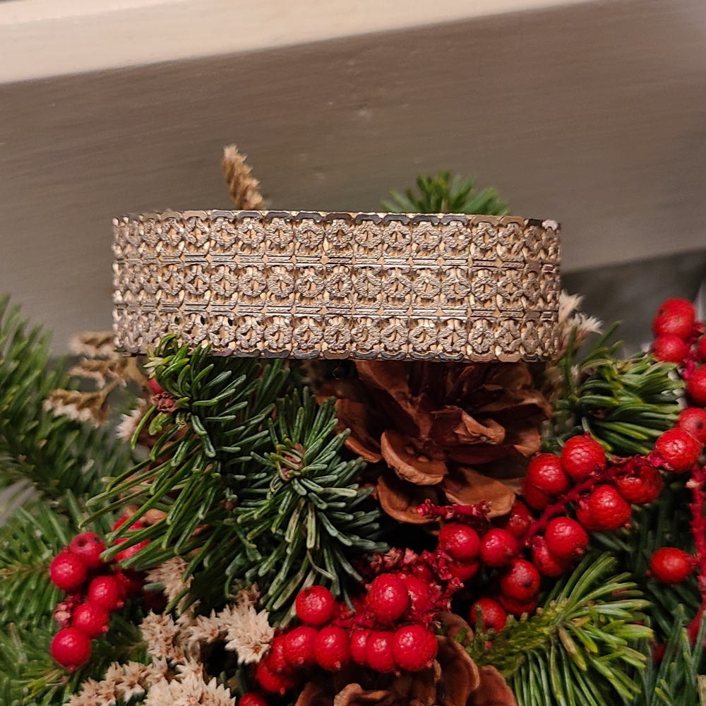 Sterling silver cuff bracelet